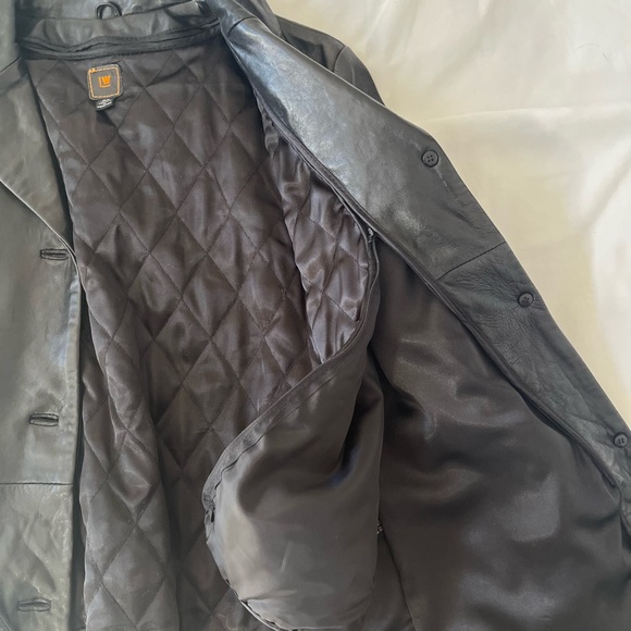 Wilsons Black Leather Women’s Jacket - Picture 5 of 5